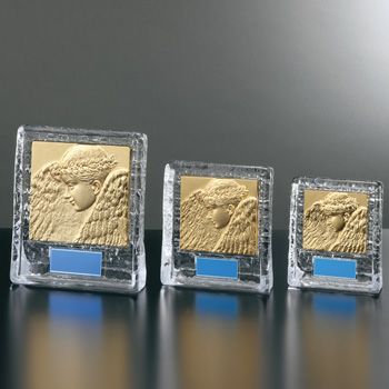 クリスタル表彰楯JW-SW-5042