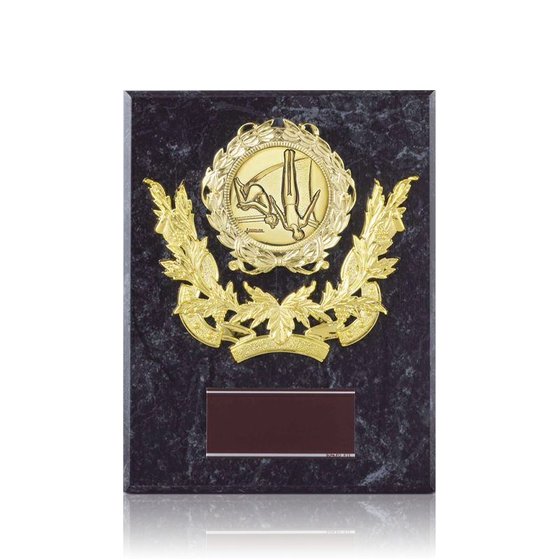 トランポリン木製表彰楯JS-ATZ-4475-trampoline