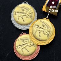 その他武道・格闘技表彰メダルJS-MY-8995-combat-other