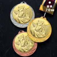 乗馬・競馬表彰メダルJS-MY-8995-horseriding