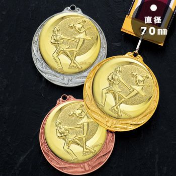 スケート表彰メダルJS-MY-8995-skate