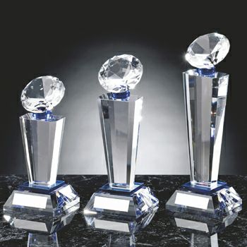 クリスタルトロフィーJS-YC-4975