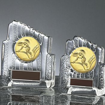 サーフィンクリスタル表彰楯JS-YCZ-4955-surfing