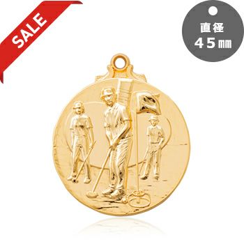 グラウンドゴルフ表彰メダルJW-45Y-groundgolf