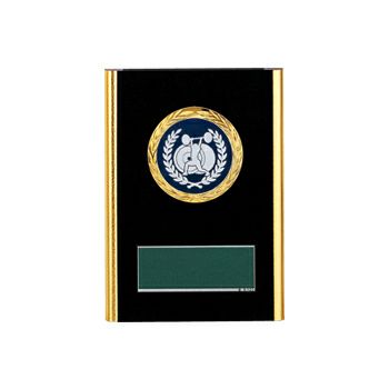 ウェイトリフティング(重量挙げ)木製表彰楯JW-RS-6097-weightlifting