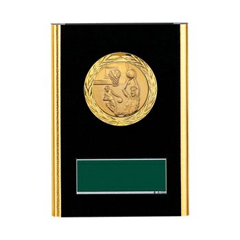 バスケットボール木製表彰楯JW-S-6056-basketball