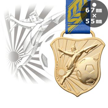 サッカー専用表彰メダル JW-ZM-soccer