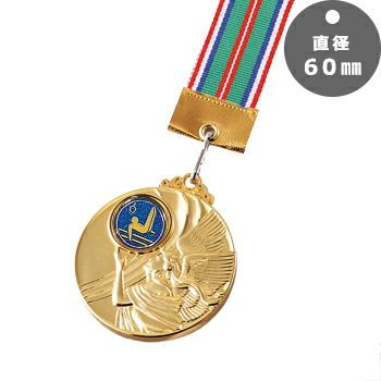 体操表彰メダルJW-3RM-60-gymnastics