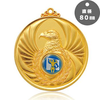 ボディビル表彰メダルJW-4RM-801-bodybuil