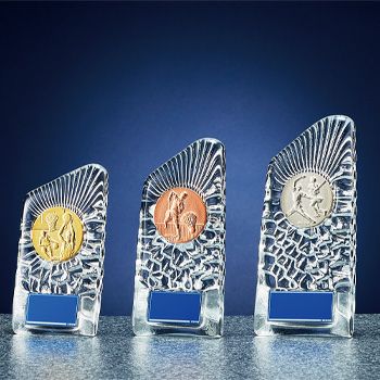 クリスタル表彰楯JW-S-6018