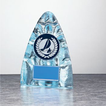 ヨットクリスタル表彰楯JW-RS-6092-yacht