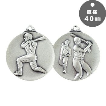 野球表彰メダルJG-MC-baseball