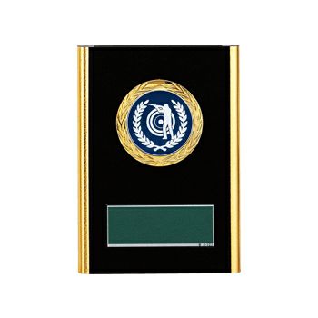 射撃木製表彰楯JW-RS-6097-shooting