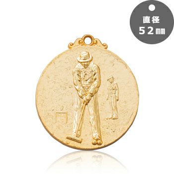 大会の表彰式にオススメのゲートボールメダルゲートボール表彰メダルJW