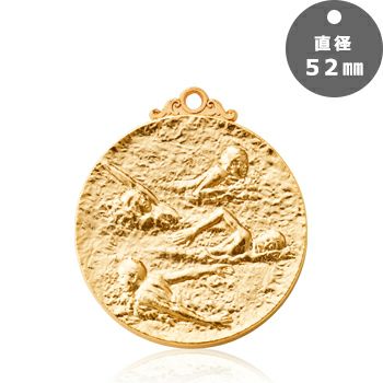 水泳表彰メダルJW-52C-swimming