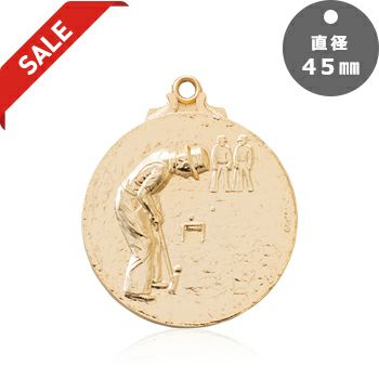 ゲートボール表彰メダルJW-45Y-gateball