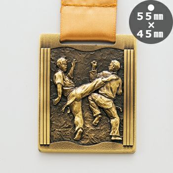 空手表彰メダルJW-QM-karate