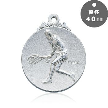 テニス表彰メダルJW-40Z-tennis