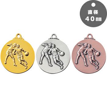 バスケットボール表彰メダルJAS-SM-basketball