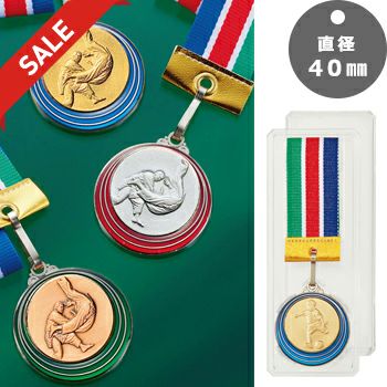柔道表彰メダルJAS-RSM-color-judo