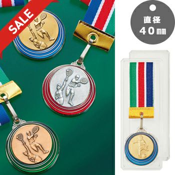 人気のテニス専用表彰メダルテニス表彰メダルJW-45Y-tennis
