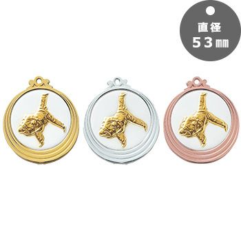 柔道表彰メダルJAS-LM-CP-53-judo