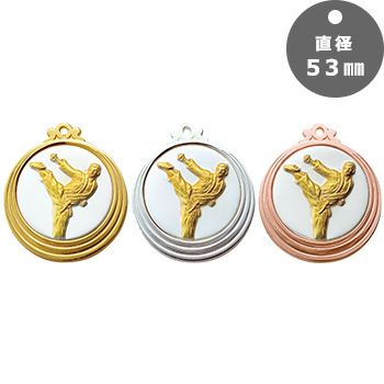空手表彰メダルJAS-RLM-CP-53-karate