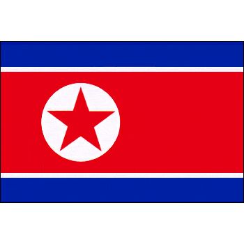 外国旗・卓上旗北朝鮮