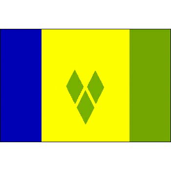 外国旗・卓上旗セントビンセント