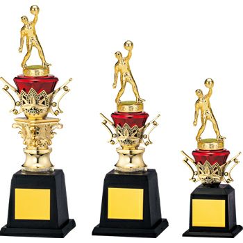 バレーボールスタンダードトロフィーJG-A-658-volleyball