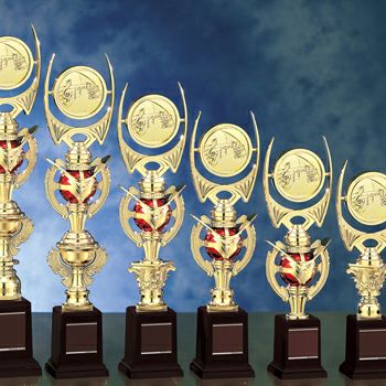 音楽スタンダードトロフィーJS-TRZ-4326-music