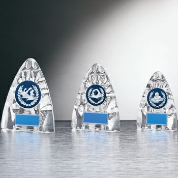 水泳クリスタル表彰楯JW-RS-6090-swimming