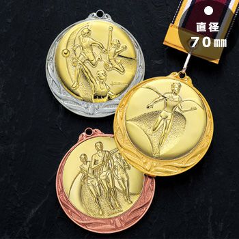 陸上表彰メダルJS-MY-8990-athletics