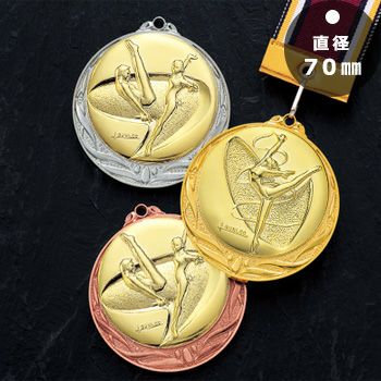 体操表彰メダルJS-MY-8995-gymnastics