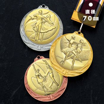 ダンス表彰メダルJS-MY-8995-dance