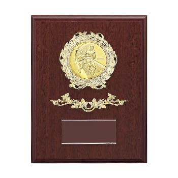 ラグビー・アメフトハンドボール木製表彰楯JS-ATZ-4449-ball-other