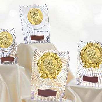 ラグビー・アメフトハンドボールアクリル表彰楯JS-ATZ-4477-ball-other