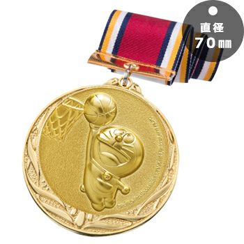 バスケットボールドラえもん表彰メダルJS-DRZ-4005-basketball