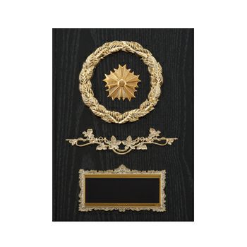 警察木製表彰楯JAS-P-699