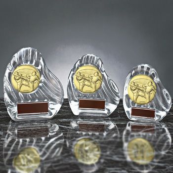 テコンドークリスタル表彰楯JS-YCZ-4956-taekwondo