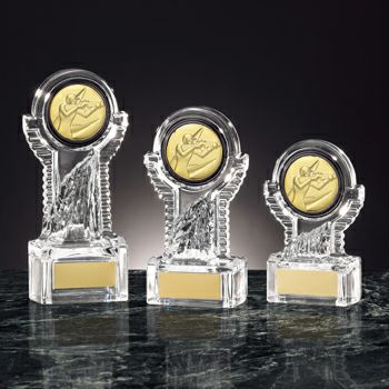 射撃クリスタルトロフィーJS-YCZ-4939-shooting