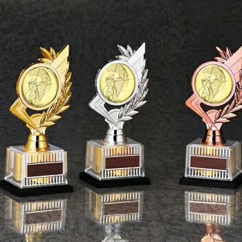 弓道・アーチェリーブロンズトロフィーJS-BRZ-4672-archery