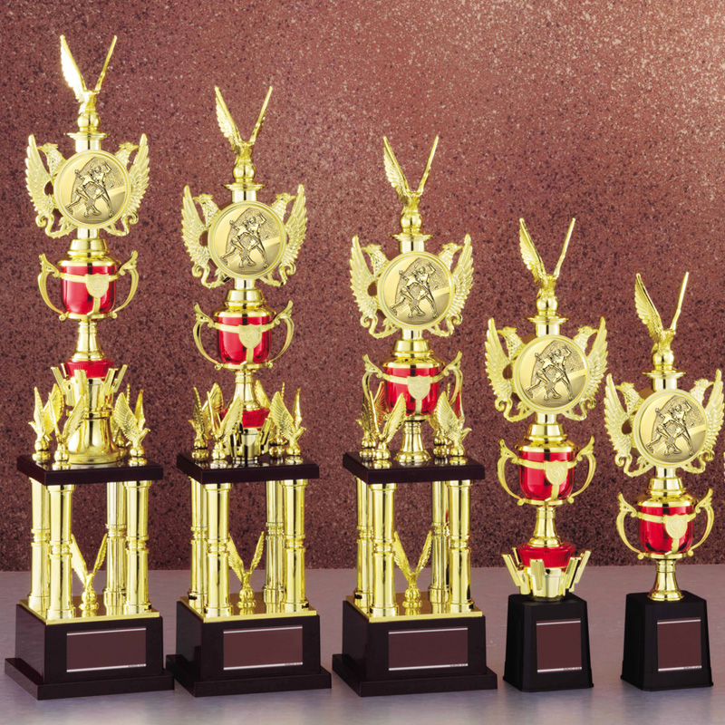 バドミントンチャンピオントロフィーJS-TRZ-4370-badminton