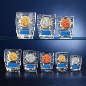 バスケットボールクリスタル表彰楯JW-S-6020-basketball