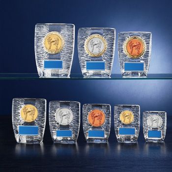 空手クリスタル表彰楯JW-S-6020-karate