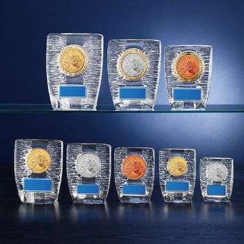 音楽クリスタル表彰楯JW-S-6020-music