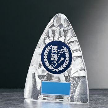 クリスタル表彰楯JW-RS-6090