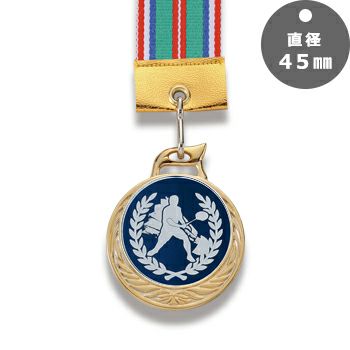 バドミントン表彰メダルJW-RM-162-badminton