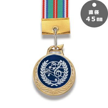 音楽表彰メダルJW-RM-162-music