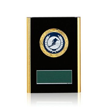 スノーボード木製表彰楯JW-RS-6097-snowboard